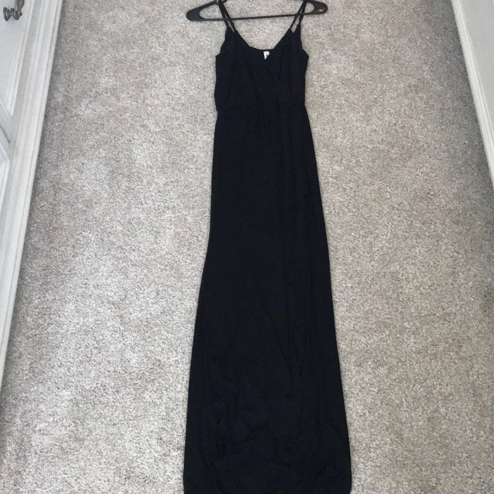 Long black dress